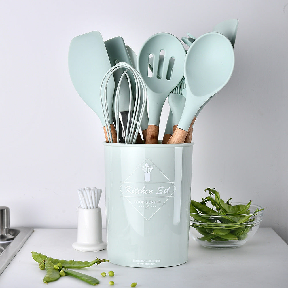 11 pcs bâton spatule cuisine ustensiles de cuisine ensemble